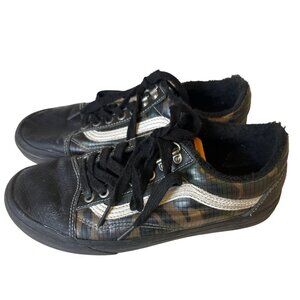 Van off the Wall Unisex Sneakers Shoes Black Size M 6.5 / W 8.0  Sku 2546